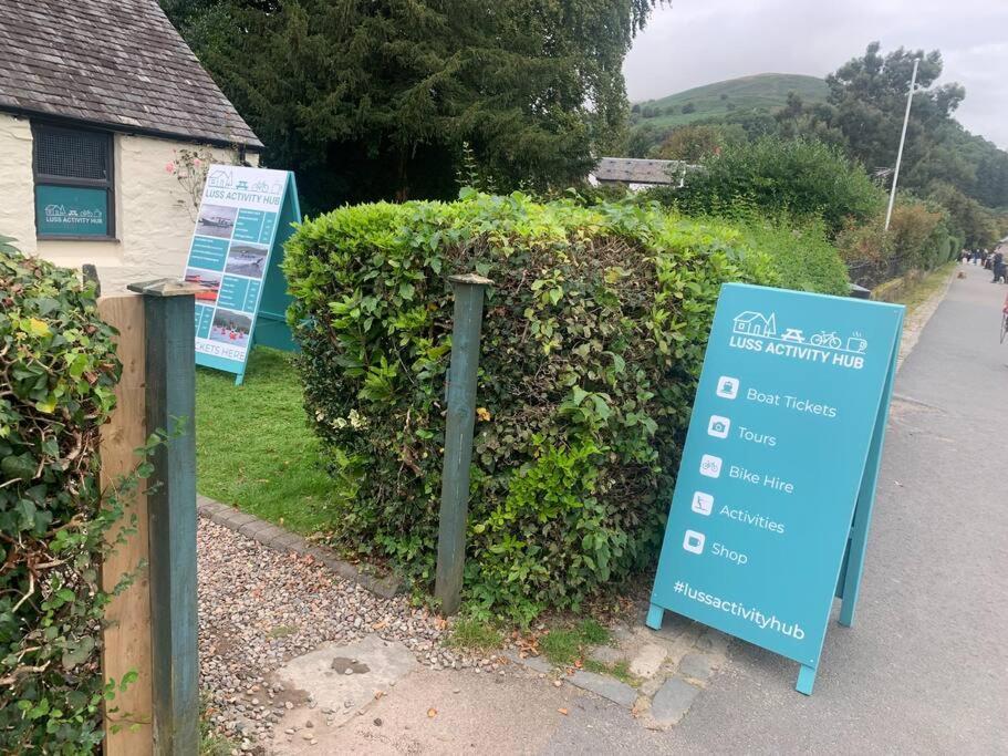 Вилла Charming Stone Bothy At Loch Lomond Лусс Экстерьер фото